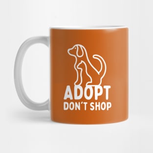 Adopt don't Shop Mug